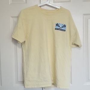 Yellow lacrosse tournament  t-shirt large
